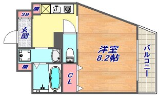 レシェンテ六甲の物件間取画像